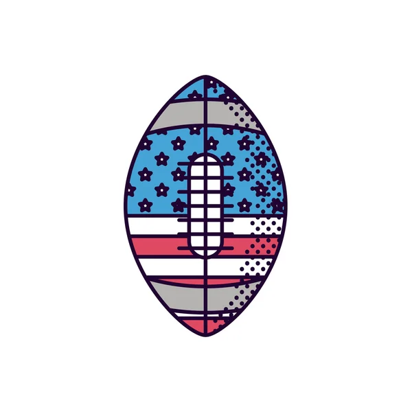 Design de futebol americano — Vetor de Stock