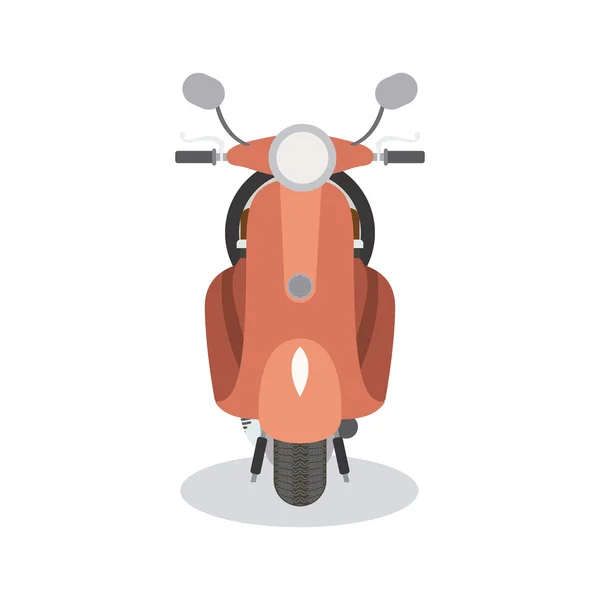 Diseño de estilo scooter — Vector de stock