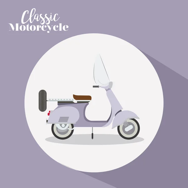 Scooter style design — Stock Vector