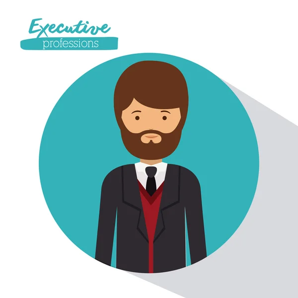 Executive person design — стоковый вектор