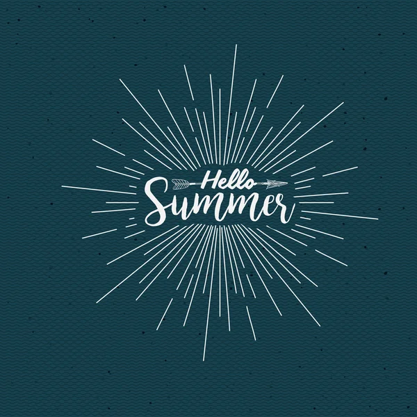 Diseño horario de verano — Archivo Imágenes Vectoriales