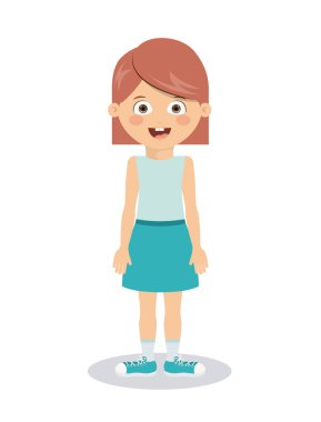 Kız karakter tasarımı