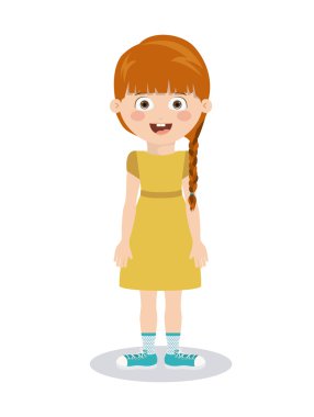 Kız karakter tasarımı