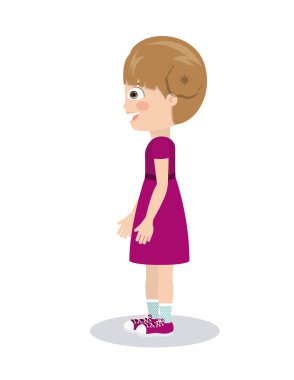 Kız karakter tasarımı