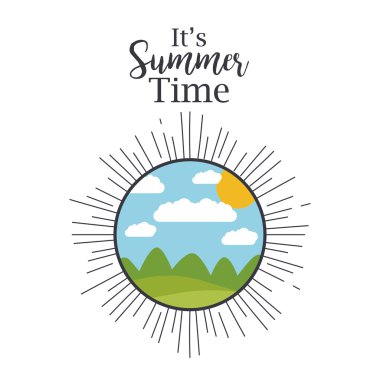 Tropikal yaz peyzaj tasarımı