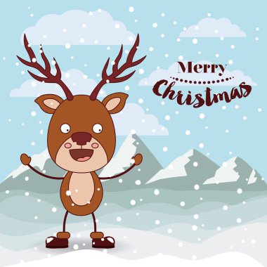 komik Noel izole karakter simgesi tasarım