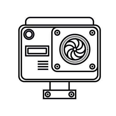 kamera fotoğraf izole simgesi