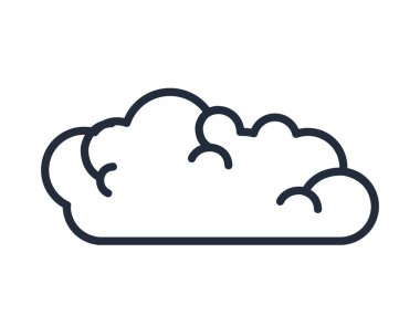 beyin insan izole simgesi tasarım