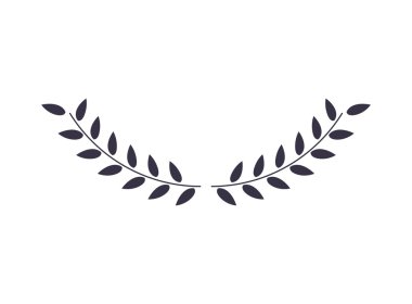 güzel çelengi izole simgesi