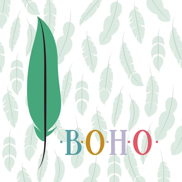Boho στυλ απομονωθεί εικονίδιο σχεδιασμός — Διανυσματικό Αρχείο