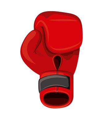 Boks eldivenleri izole simgesi tasarım