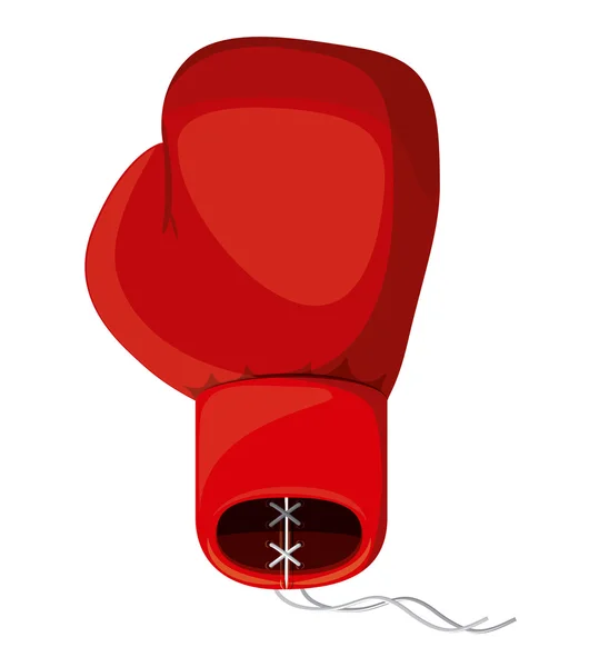 Gants de boxe icône isolée design — Image vectorielle
