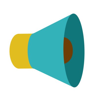 izole simgesi tasarım megafon