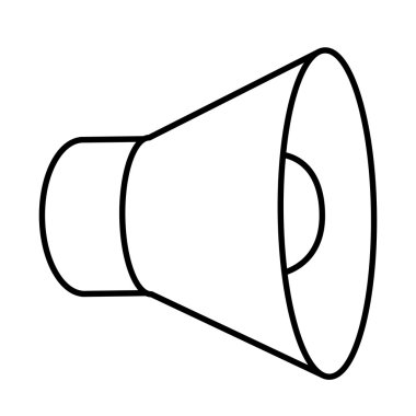 izole simgesi tasarım megafon