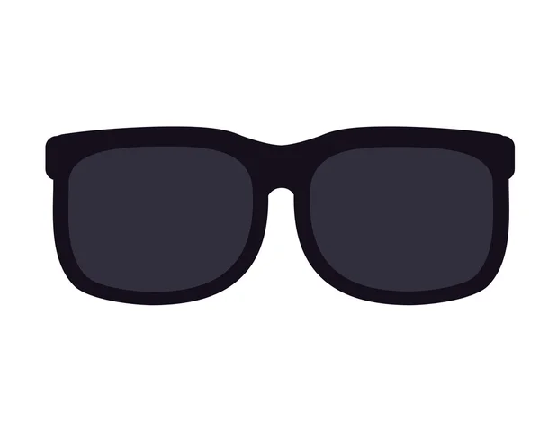 Gafas de sol diseño icono aislado — Vector de stock