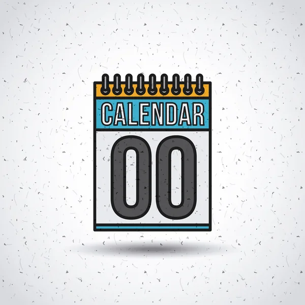 Icona del promemoria data calendario — Vettoriale Stock