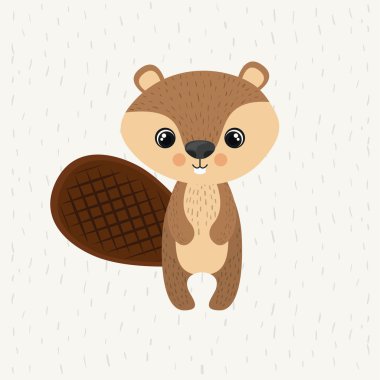 Kunduz sevimli yaban hayatı kutsal kişilerin resmi