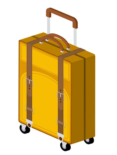 Reisetasche isoliert Icon Design — Stockvektor