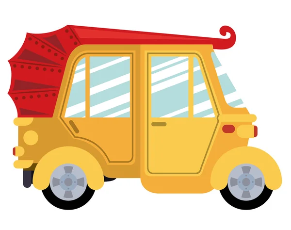 Diseño de icono aislado mototaxi — Vector de stock