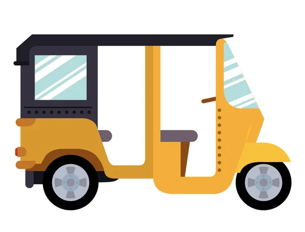 Diseño de icono aislado mototaxi — Vector de stock