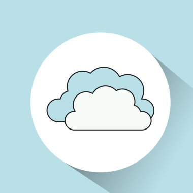 bulutlar daire simgesi