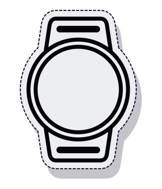 saat saat izole simgesini