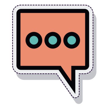 konuşma kabarcığı iletisi izole edildi