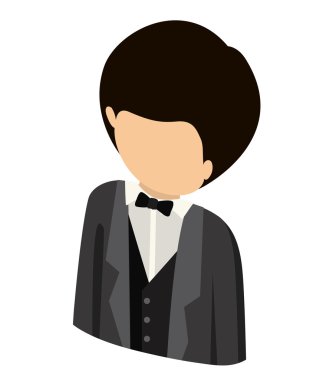 adam avatar izometrik izole