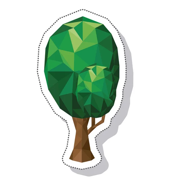 Árbol planta ícono isométrico — Archivo Imágenes Vectoriales