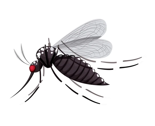 Transmisor de mosca icono aislado — Vector de stock