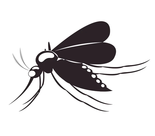Ícone isolado do transmissor da mosca — Vetor de Stock
