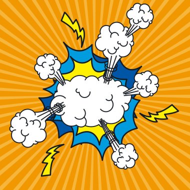 patlama pop sanat tarzı