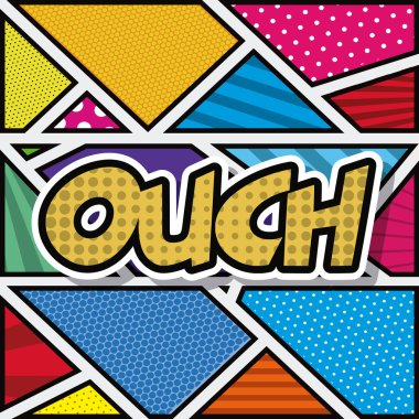 Pop sanat arka plan stili poster