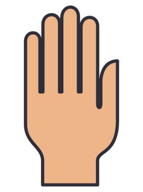 el insan izole simgesi