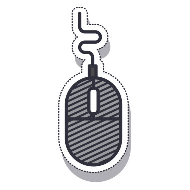 fare bilgisayar izole simgesi