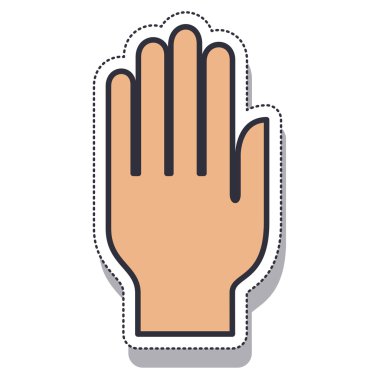 el insan izole simgesi