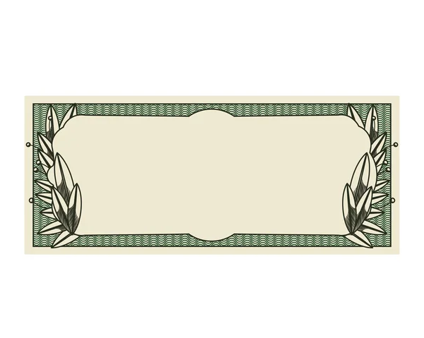Bill Dolar Drukuj foka ikona na białym tle — Wektor stockowy