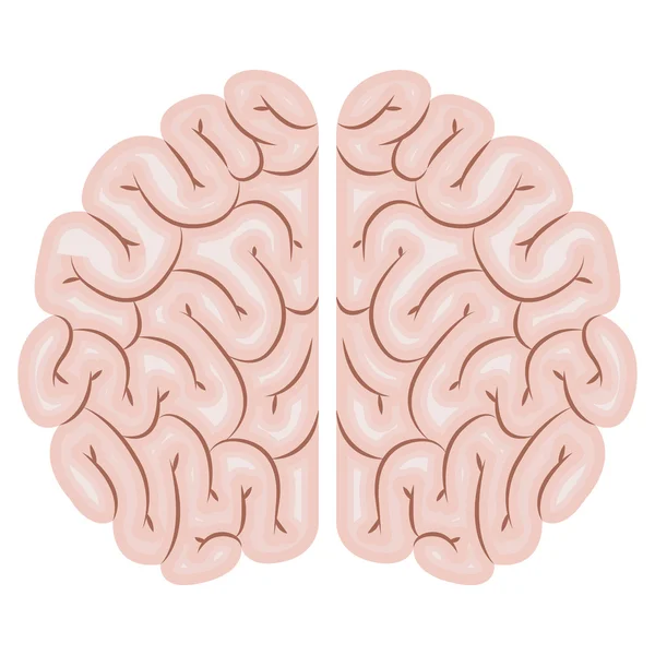 Brain storm geïsoleerde pictogram — Stockvector