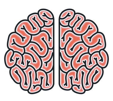 beyin fırtınası izole simgesi