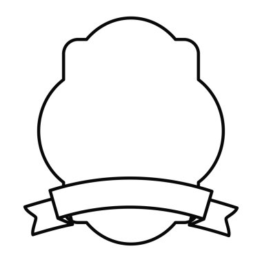 çerçeve şerit izole simgesi tasarım ile