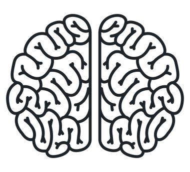 beyin fırtınası izole simgesi