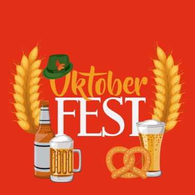 Oktober fest davet afişi