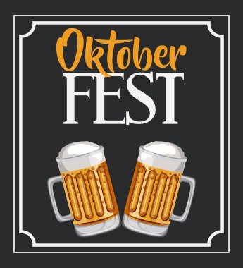 Oktober fest davet afişi