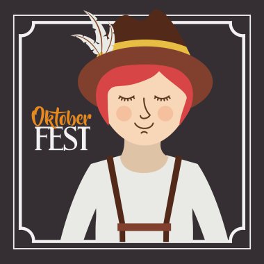 adam Alman oktoberfest tasarım