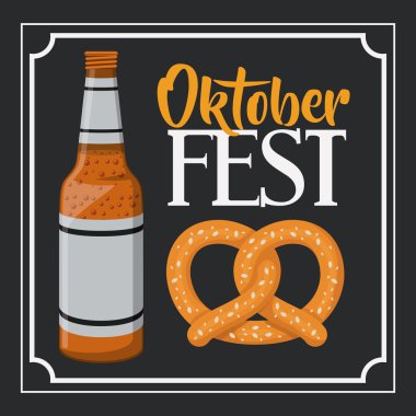 Oktober fest davet afişi