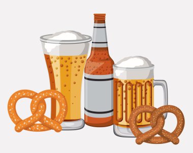 bira simit oktoberfest tasarım