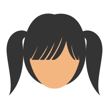 kadın kadın baş avatar tasarım