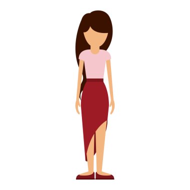 kadın kadın avatar tasarım