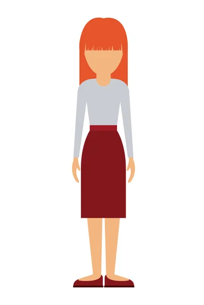 Kvinne avatar design – stockvektor