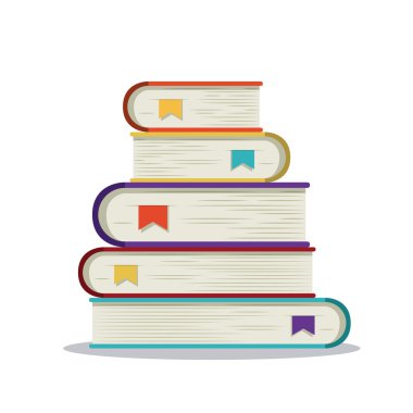 Kitaplar grup Kütüphane tasarım